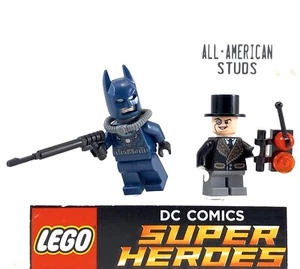Lote de minifiguras LEGO DC Wetsuit Batman & The Penguin en 2014 set 76010 - Imagen 1 de 4
