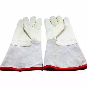 Kryogene LNG Flüssigstickstoff Behandlung Schutzhandschuhe 36cm Länge - Picture 1 of 5