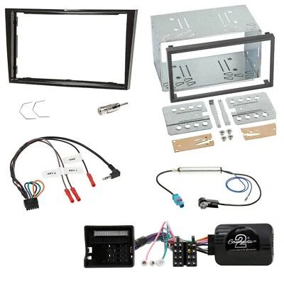 Steering Wheel Adapter Double DIN Car Radio Installation Kit for Opel Zafira Corsa D Astra H KL - Image 1 of 4