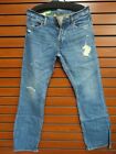 Hollister Blue Slim Boot Jeans for Men Size 32W x 32L Fast Shipping!!