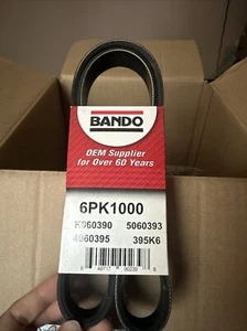 Accessory Drive Belt Bando 6PK1000 - Bild 1 von 2