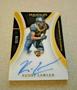 2016 Immaculate Collection Rookie Auto #124 Kenny Lawler Cal Berkeley /99 - Picture 1 of 2