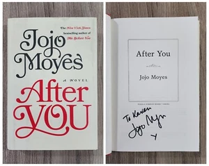 Jojo Moyes signiert nach Ihnen Hardcover-Buch RAD - Bild 1 von 1