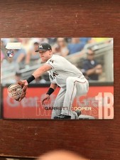 2018 Stadium Club Members Only #139 Garrett Cooper Miami Marlins Rookie Card