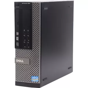 Dell OptiPlex Desktop Computer PC SFF i5 8GB RAM 256GB SSD Windows 10 WiFi - Picture 1 of 5