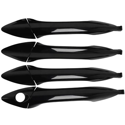 4 pcs Exterior Door Handles For 2011- 2015 2016 Hyundai Elantra Front Rear LH+RH Foto 1 de 4