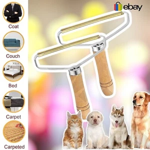 Fusselentferner Haustierfell Hund Katze Kleidung Fuzz Trimmer manuell wiederverwendbare Rolle UK - Bild 1 von 9