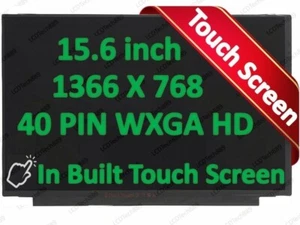 HP L78717-001 15-EF0023DX 15-EF1023DX 15.6" Matte 40pin LCD LED Touch Screen - Picture 1 of 8