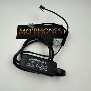 Plantronics APC-43 Electronic Hook Switch Adapter, Black - 38350-13 - Cisco - Picture 1 of 2