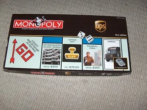 Complete 2005 USAopoly First Edition UPS MONOPOLY GAME w/ 6 SPECIAL TOKENS - Picture 1 of 8