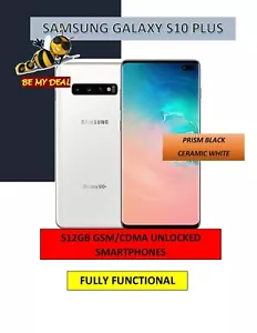 Teléfonos inteligentes desbloqueados Samsung Galaxy S10+ 512 GB GSM/CDMA - Imagen 1 de 7