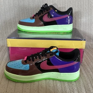 Nike Undefeated x Air Force 1 Low SP Pink Prime Brandneu Herren 10 Seltene Schnürsenkel - Bild 1 von 19