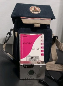 Canon ELPH 2 Camera - Silver With Case, Manual And Travel Bag - Picture 1 of 11