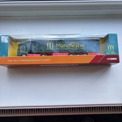 Scania Curtainsider by Corgi. Commonwealth Games 2002 Limited Edition. (1:64) - Image 1 of 4