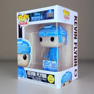 Funko Pop! Disney TRON Kevin Flynn (Glow) Vinyl Figure Web Exclusive - Picture 1 of 8