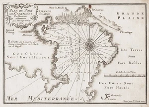 Mapa Marítimo Cartagena Murcia España España Michelot Bremond 1727 - Imagen 1 de 1