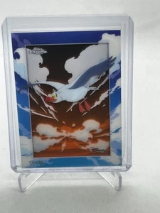 2025 Topps Disney Chrome Scuttle Air Disney Shadowbox Orange /25 Little Mermaid - Picture 1 of 2