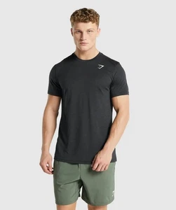 Gymshark Arrival Marl T-Shirt Men's Size S A1A2Y Athletic Training Workout Gym - Picture 1 of 5