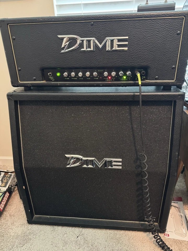 Dimebag Darrell Signature Modelo Dime Amplification D100 Half Stack Foto 1 de 3