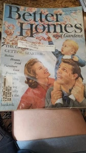 1961 MAY BETTER HOMES & GARDENS MAGAZINE NICE COVER & ADS - H 1339 - Picture 1 of 1