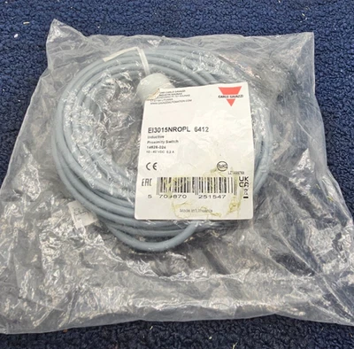Carlo Gavazzi EI3015NROPL6412: Proximity Switch 10-40VDC BAG DAMAGE NWB - Image 1 of 4