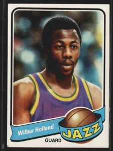 1979-80 Topps Basketball - Wilbur Holland # 99 -EX - Picture 1 of 2