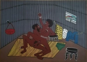 Peter Martin Chauganga (1959-2005) - "Dar El Salam" - Opera unica su tela - Picture 1 of 2