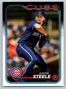 2024 Topps #318 Justin Steele - Picture 1 of 2