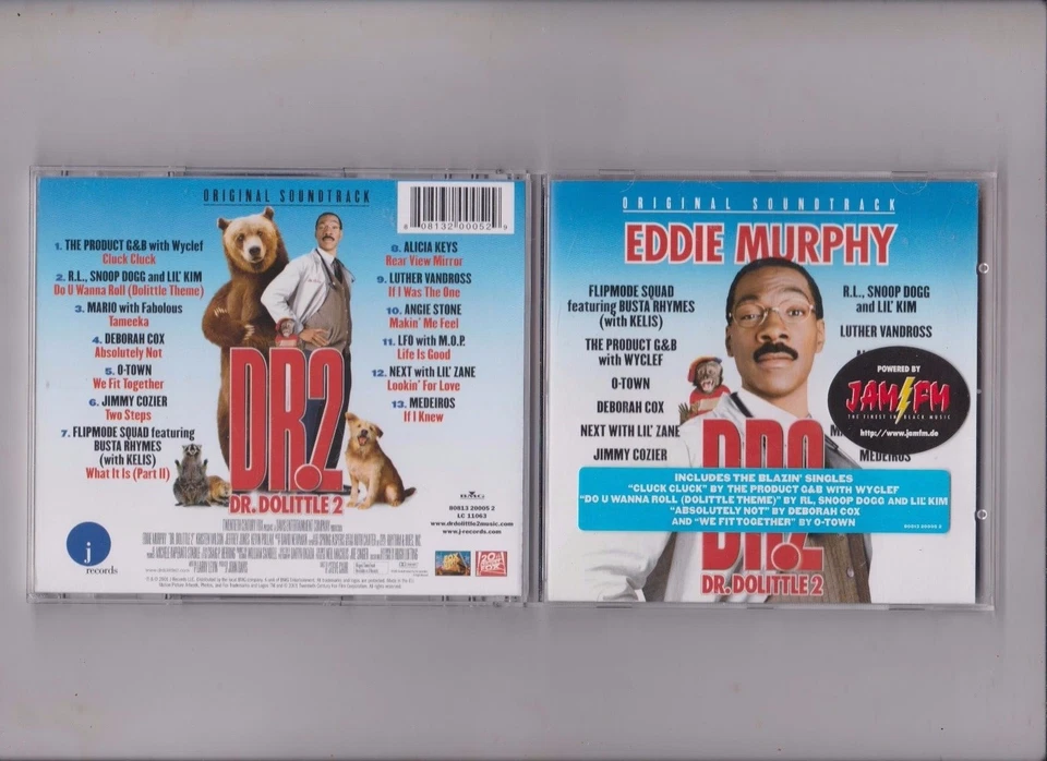 ost / various - dr.dolittle 2 (CD) 0808132000529 - Bild 1 von 1