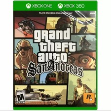 Grand Theft Auto San Andreas GTA USED SEALED Xbox One / 360 Backwards Compatible