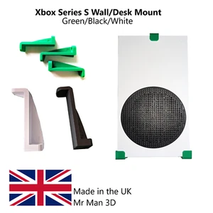 Xbox Series S Wall/Underdesk Mount White/Black/Green UK Made Fast Shipping - Picture 1 of 4