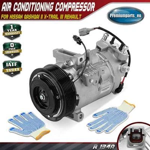 Air Conditioning Compressor for Nissan Qashqai II X-Trail III Renault Espace V - Picture 1 of 11