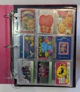 Bulk Lot World Phonecard Collection Teddy Bear X153 Cards In Folder VGC - Bild 1 von 17
