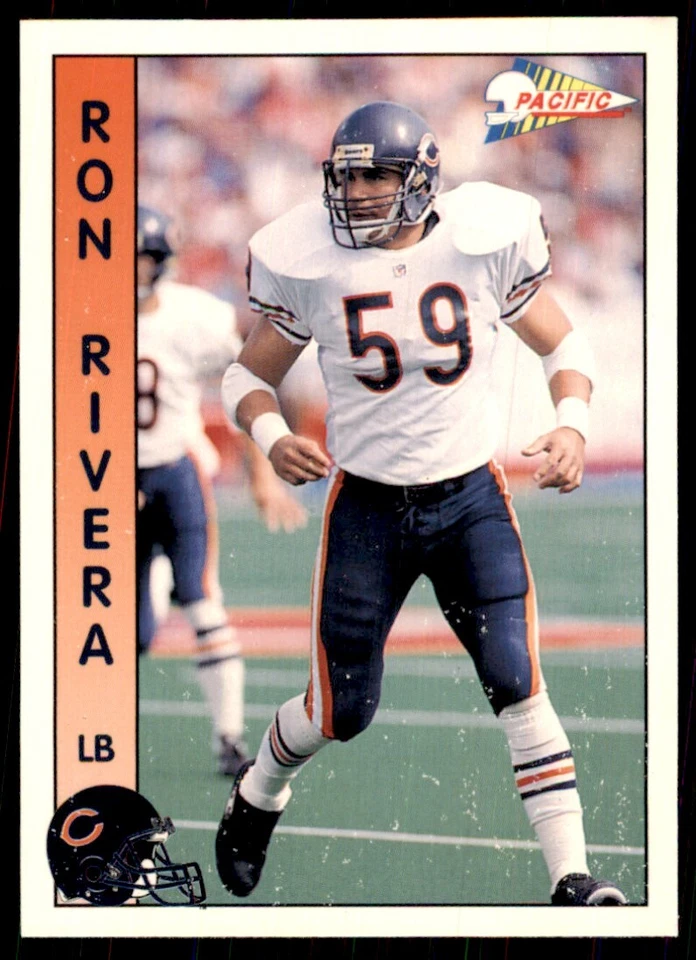 1992 Pacific Ron Rivera Football Cards #354 - Image 1 of 2
