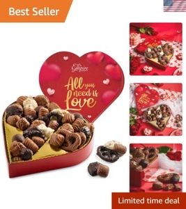 27-Piece Valentine's Day Chocolate Box - Artful Gourmet Selection for Him & Her - Picture 1 of 7