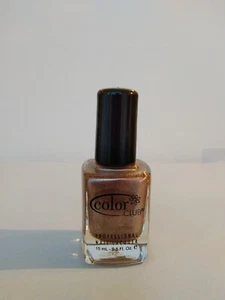 Color Club - Antiquated 928 - Gold Shimmer Foil Metallic Nail Polish - Picture 1 of 6