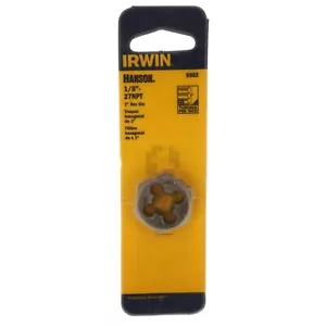 Irwin Hanson 9502 1/8""-27 NPT National Pipe Thread 1"" Sechskantform - Bild 1 von 14