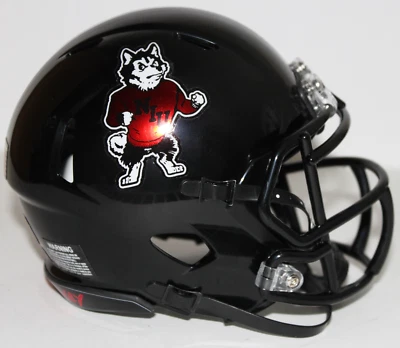 2022 NIU Northern Illinois Huskies Custom Riddell Mini Helmet v Eastern Illinois - Image 1 of 3