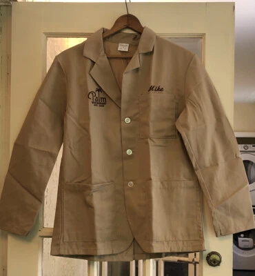 Palm Restaurant Auténtico M Camisa Delantal Chef Mediano 837 Club Halloween Disfraz Foto 1 de 4