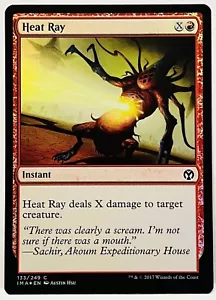 MTG-Heat Ray - Foil-#133-Iconic Masters -NM - Picture 1 of 2