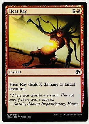 MTG-Heat Ray - Foil-#133-Iconic Masters -NM - Image 1 of 2
