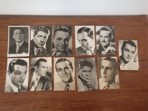 11x CPSM Postcard Acteurs CINEMA Movie Actors GABIN JOUVET ROSSI DUMESNIL CAMBO - Picture 1 of 5