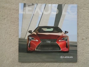 Lexus LC 500-(5Litre/V8) Brochure - 2016 - Mint - Picture 1 of 9
