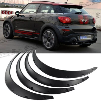 1 juego de arcos de rueda flexibles de guardabarros de 3,5" para Mini Cooper Clubman Paceman Foto 1 de 4