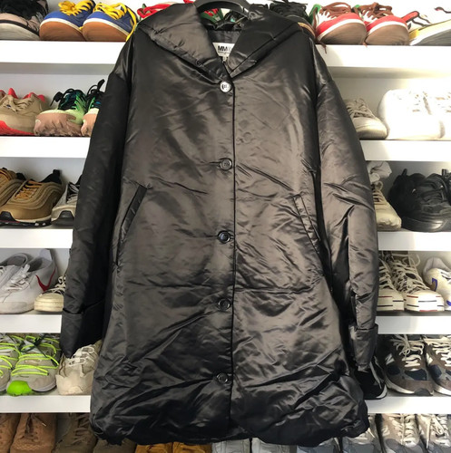 Cappotto imbottito MAISON MARGIELA MM6 Nuovo con etichette 44 Nero S32AA0153S49900 $1395
