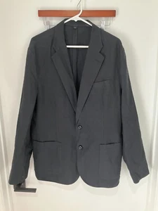 J. Crew Men's Vintage Somelos Ludlow Blazer, Black, Size 44R - Picture 1 of 3