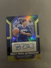 2023-24 Panini Prizm Draft Picks Doug McDermott Black Gold Auto #4/5