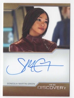 Sonequa Martin-Green Star Trek Discovery Season 4 Archive Box Autograph Card - Image 1 of 2