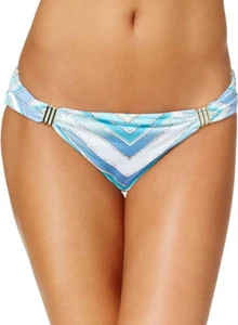 Bar III Womens Cheeky Hipster Bikini Swim Bottom Blue XL - Picture 1 of 2