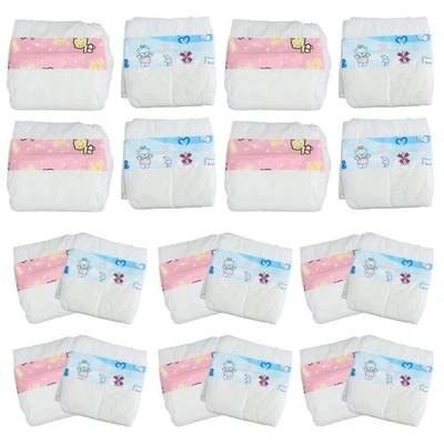  20 Pcs Doll Play House Toys Diapers Refill for 18 Inch Dolls Paper - Image 1 of 4